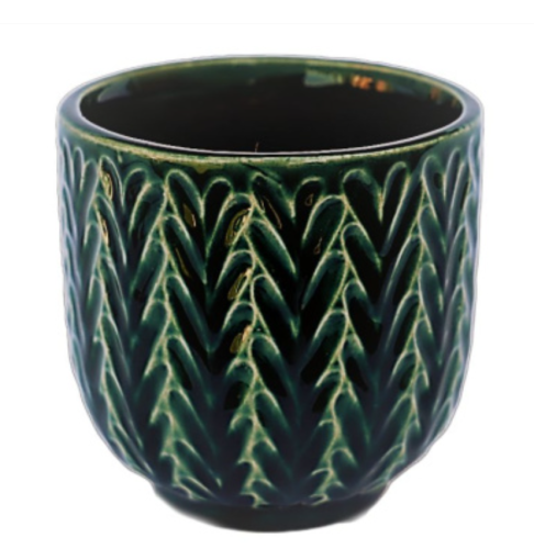 Osłonka ceramiczna zielona