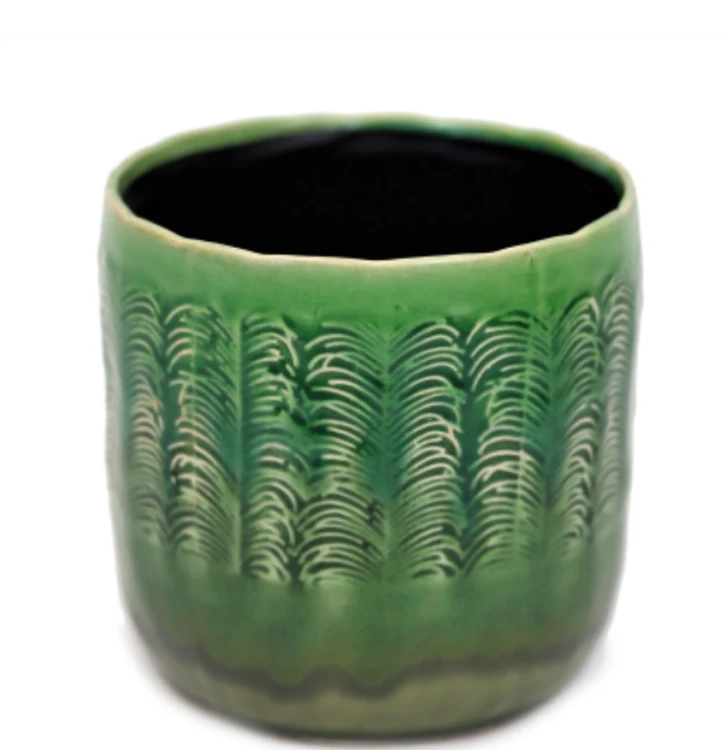 Osłonka ceramiczna zielona (
