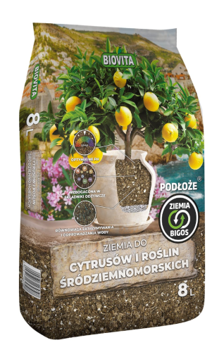 Ziemia BIGOS do cytrusów i roślin śródziemnomorskich Biovita