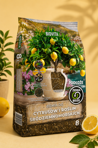 Ziemia BIGOS do cytrusów i roślin śródziemnomorskich Biovita